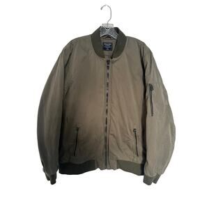 Abercrombie & Fitch Olive Bomber Jacket